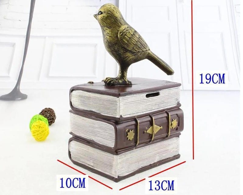 Tirelire Oiseau Vintage – Image 5