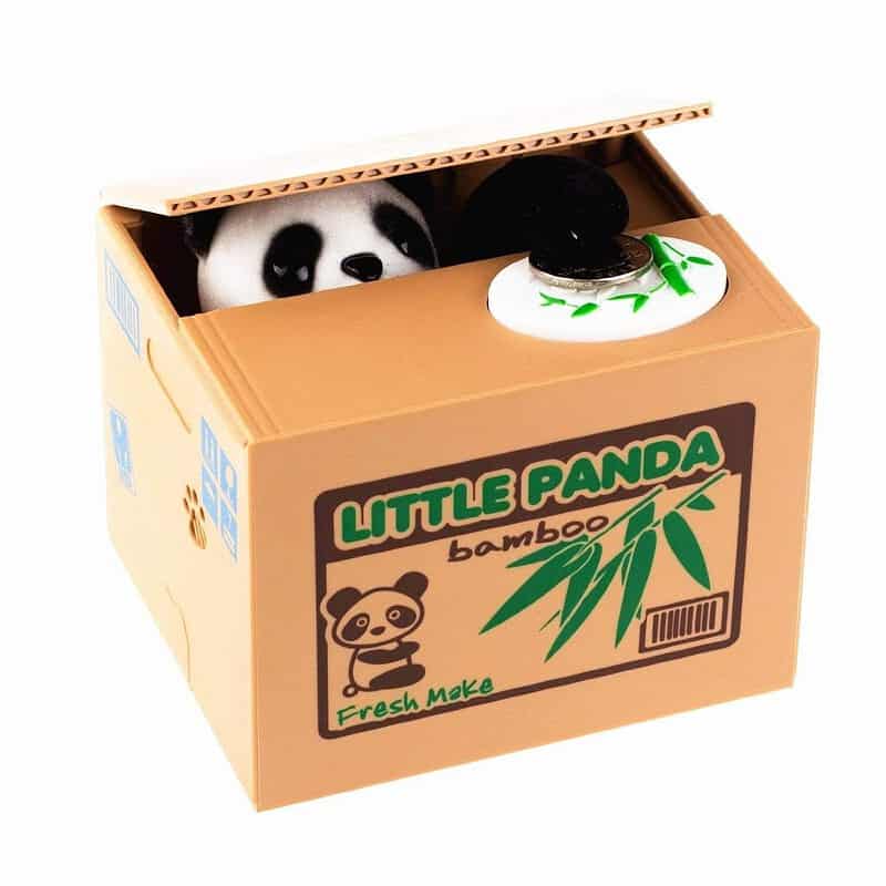 Tirelire Panda Voleur